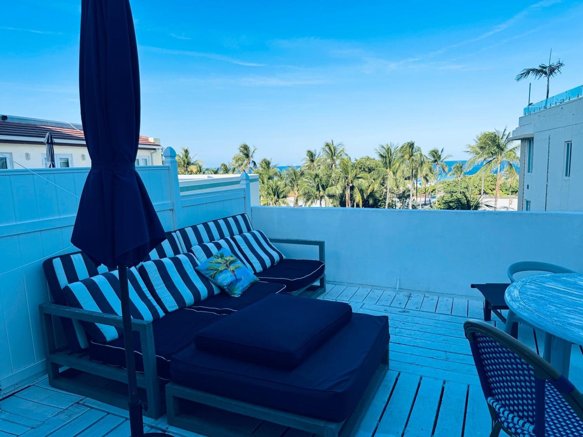 Sunrise Penthouse Ocean View Terrace Beach Few Steps Away Sobe 迈阿密海滩 外观 照片