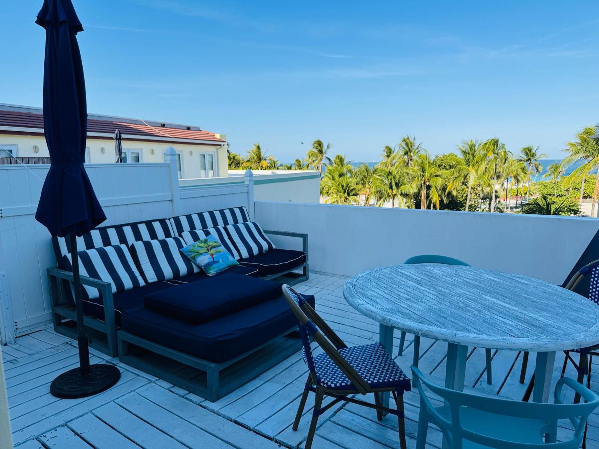 Sunrise Penthouse Ocean View Terrace Beach Few Steps Away Sobe 迈阿密海滩 外观 照片